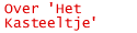 Informatie over Het Kasteeltje